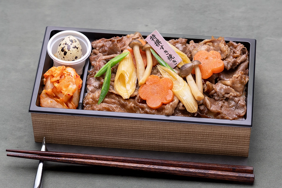 特選 松阪牛のすき焼き重