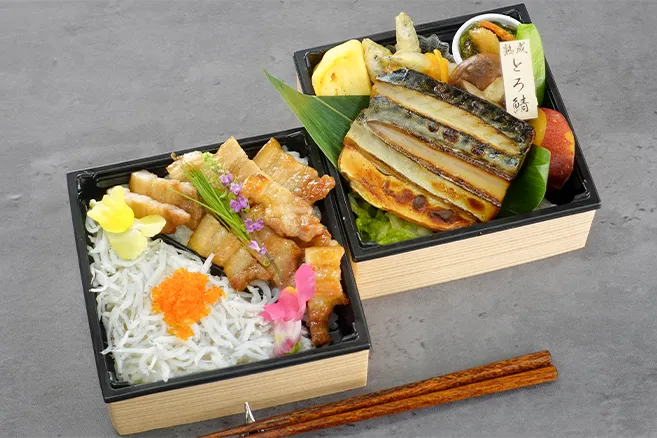 熟成 とろ鯖のみりん麹漬け二段重