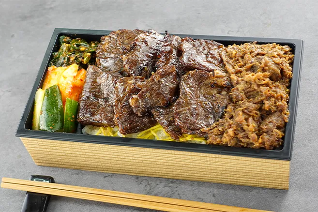 和匠牛はらみ焼肉と牛しぐれ重